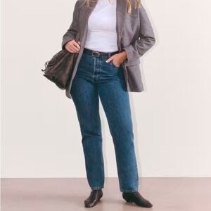 NWT Everlane 90’s Cheeky Jean in Deep Atlantic